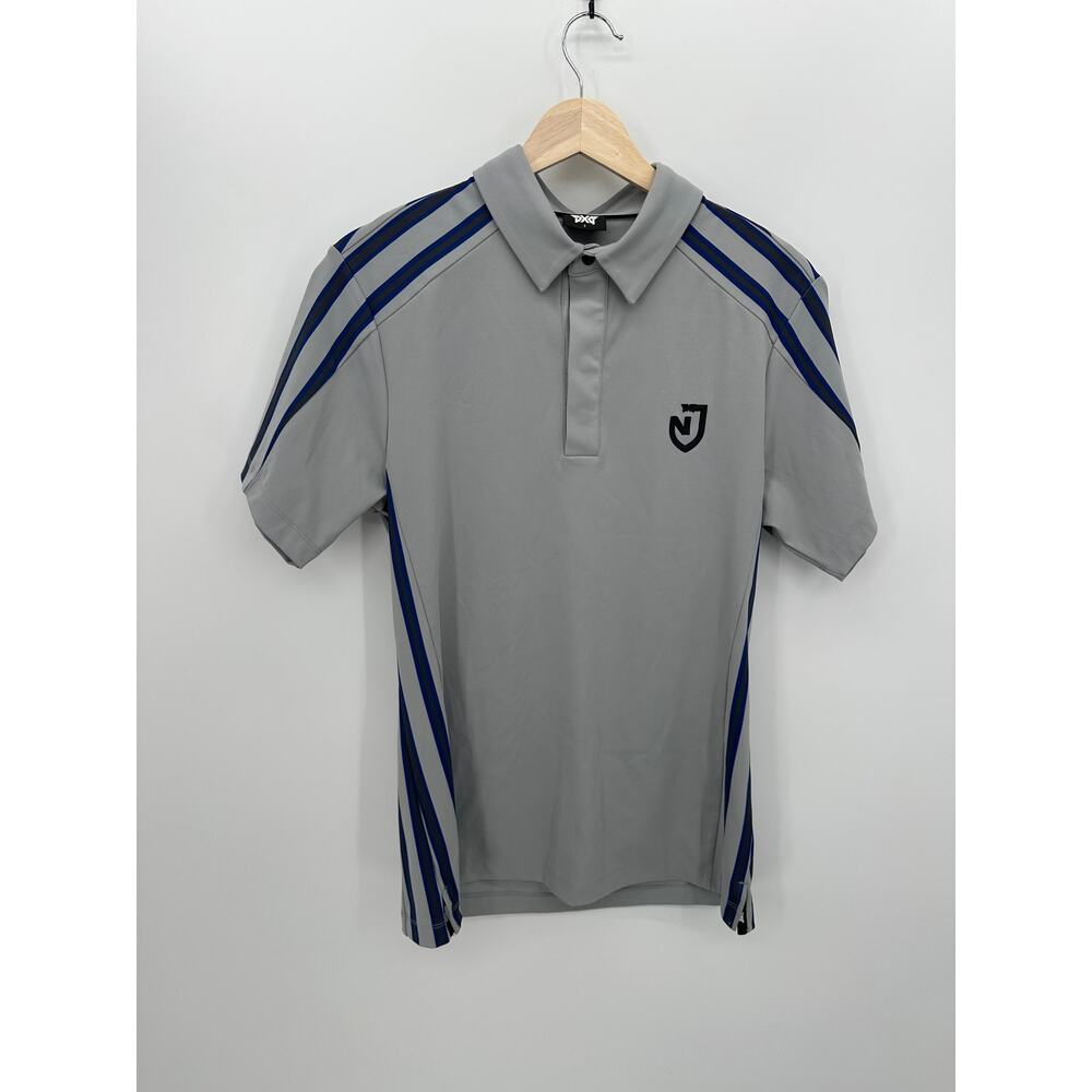 PXG Parsons Xtreme Golf Polo Men Sz S Gray Performance Stretch